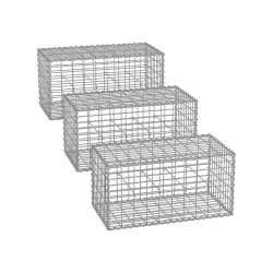 Lot de 3 x Gabions...