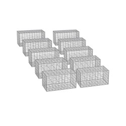 Lot de 10 x Gabions...