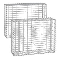 Gabions 100x80x30 cm Lot de...