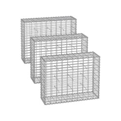 Gabions 100x80x30 cm Lot de...