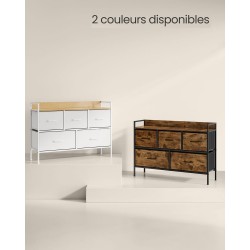 Commode 02CS Bois et Tissu...