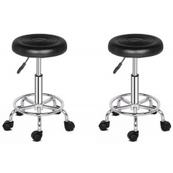 Tabouret à Roulettes Lot de...