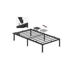 Lit Cadre Sommier 190x90 cm...