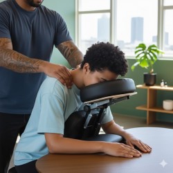 Appui-tête de massage ALLEN...