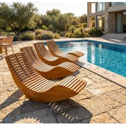 Chaise Longue 04DA Lot de 4...