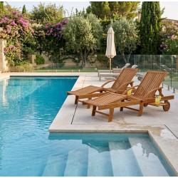 Chaise Longue 06DA Lot de 2...