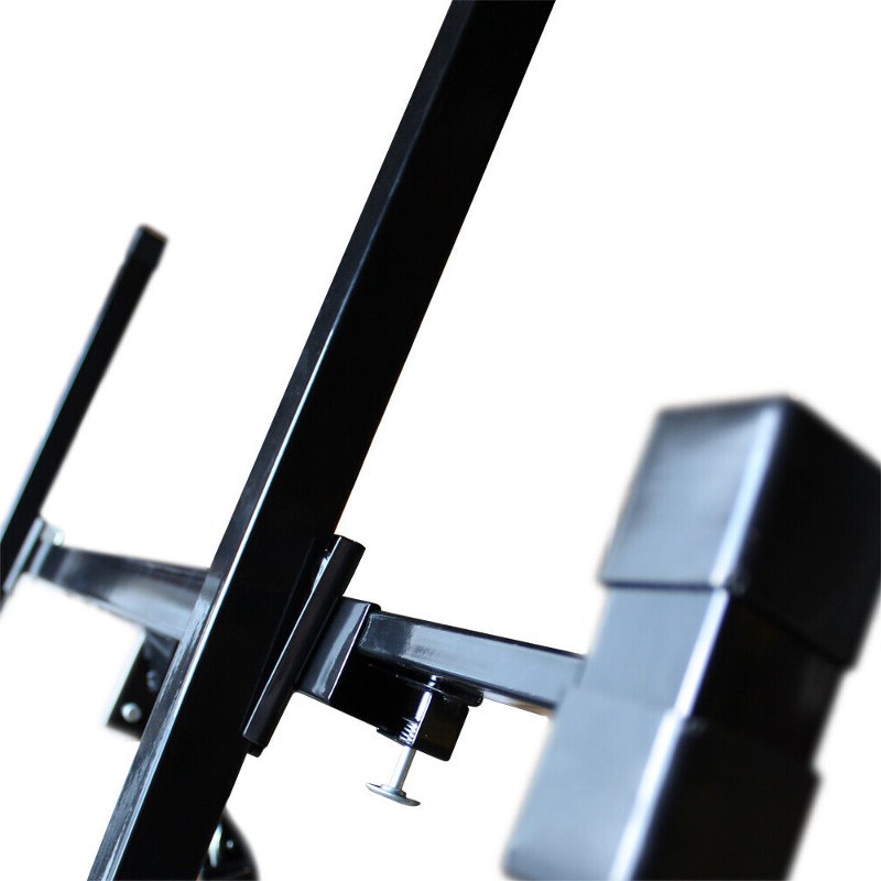 Vigevee Lève-plaque XXL Pour Cloison Sèche, Capacité De Charge 68 Kg, Hauteur De Travail 140-350 Cm, Largeur Maximale 290 Cm, Pliable, Réglable, Pivotant, Aide Au Montage, Bleu