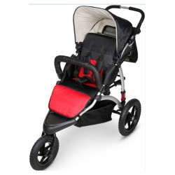 Poussette bébé T76R rouge