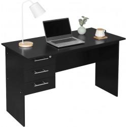 Bureau 07K-WU Noir Bois et...