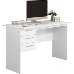 Bureau 07W-WU Blanc Bois et...