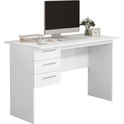 Bureau 07W Blanc Bois et...