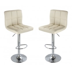 Lot de 2 Tabourets de Bar...