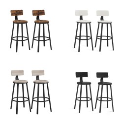 Lot de 2 x Tabourets Chaise...