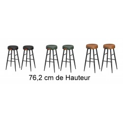 Lot de 2 x Tabourets Chaise...