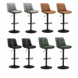 Lot de 2 x Tabourets Chaise...