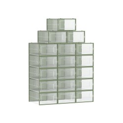 18 Boîtes empilables Meuble...