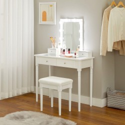 Coiffeuse 12CS-W Blanche 10...