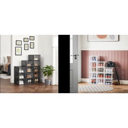 12 Boîtes empilables Meuble...